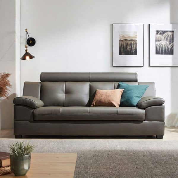 VIXSF301A – GHẾ SOFA DA 3 CHỖ NGỒI