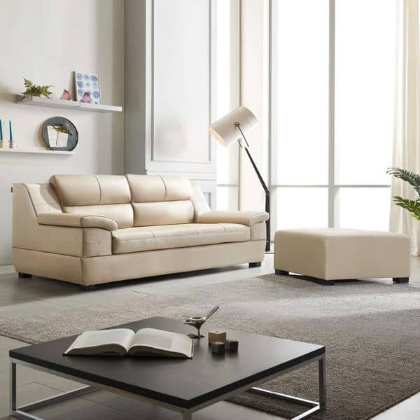 VIXSF309A – GHẾ SOFA DA THẬT 3 CHỖ NGỒI