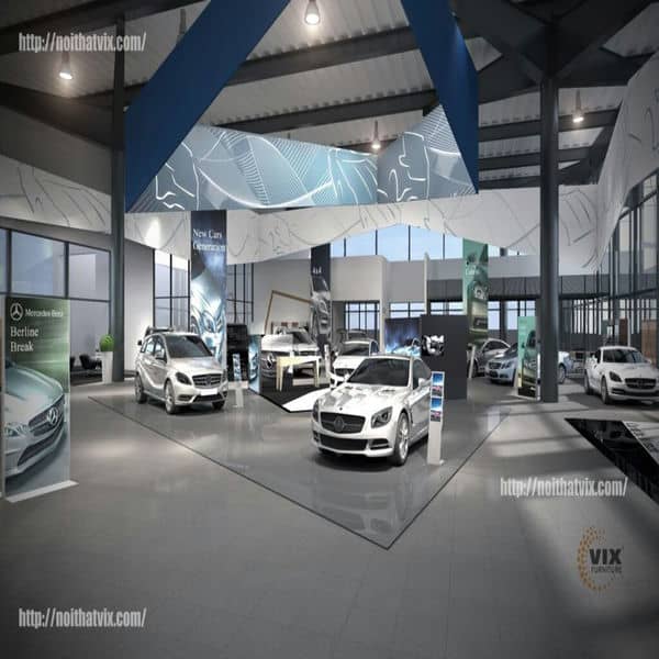 Thiết kế nội thất showroom cửa hàng tại quận 5