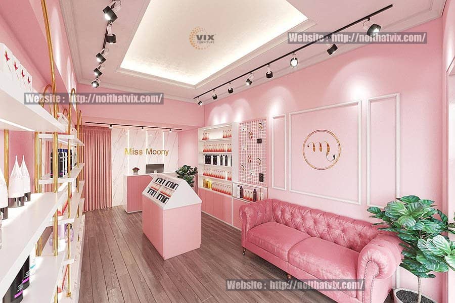 Thiết kế nội thất showroom cửa hàng tại quận 10