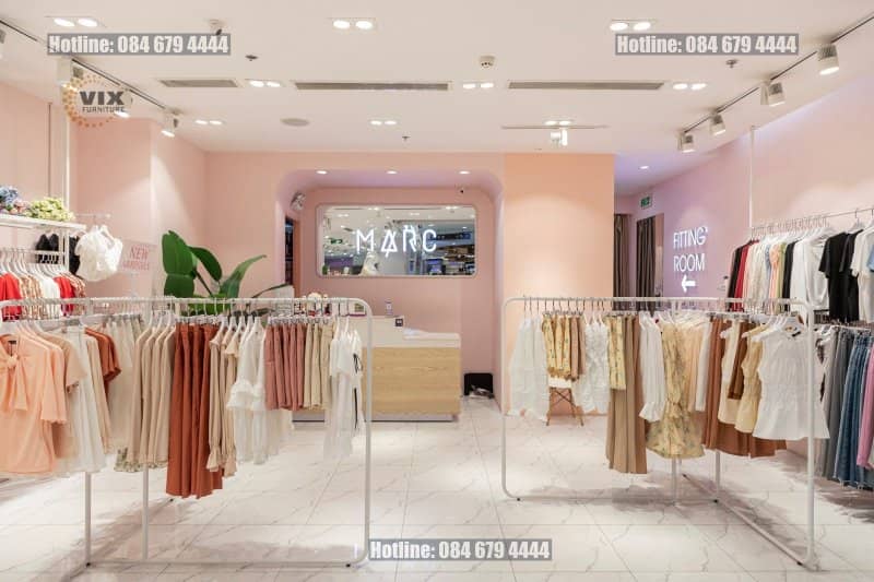 Thiết kế nội thất showroom cửa hàng tại quận 9