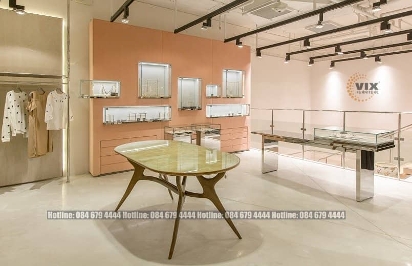 Thiết kế nội thất showroom cần đảm bảo các nguyên vật liệu đạt chất lượng