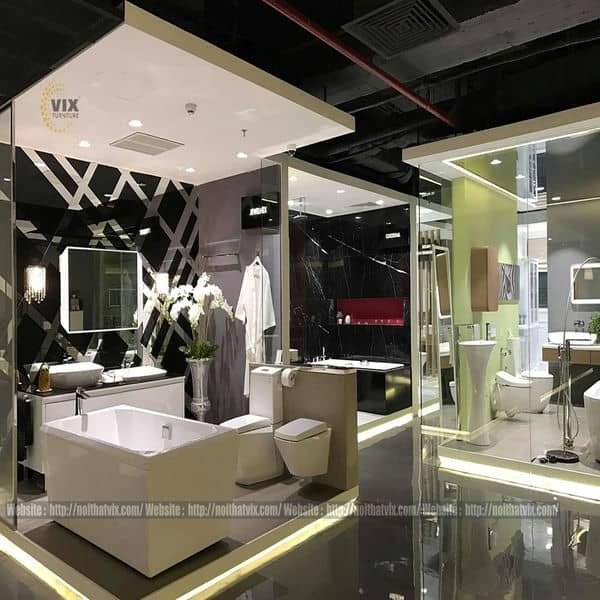 Thiết kế nội thất showroom cửa hàng tại quận Thủ Đức