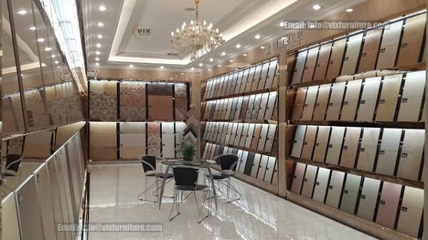 Những yếu tố tạo nên một thiết kế nội thất showroom cửa hàng gạch ốp lát đẹp