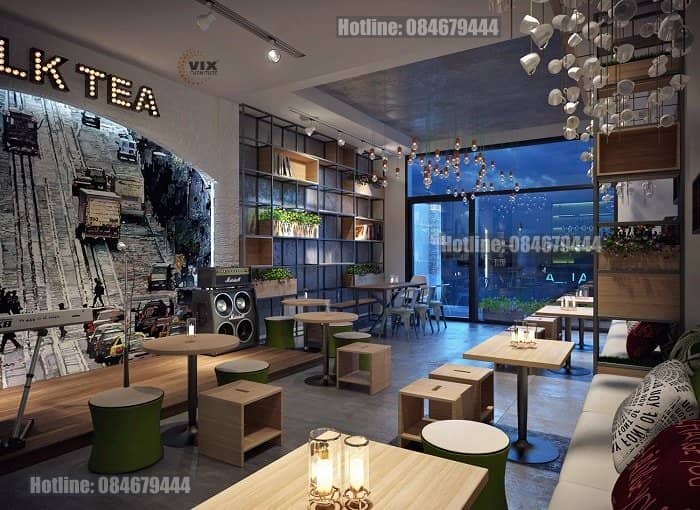 Thiết kế nội thất showroom cửa hàng tại Thuận An