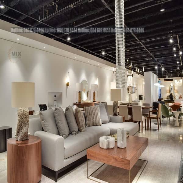 Thiết kế nội thất showroom cửa hàng tại quận Bình Tân