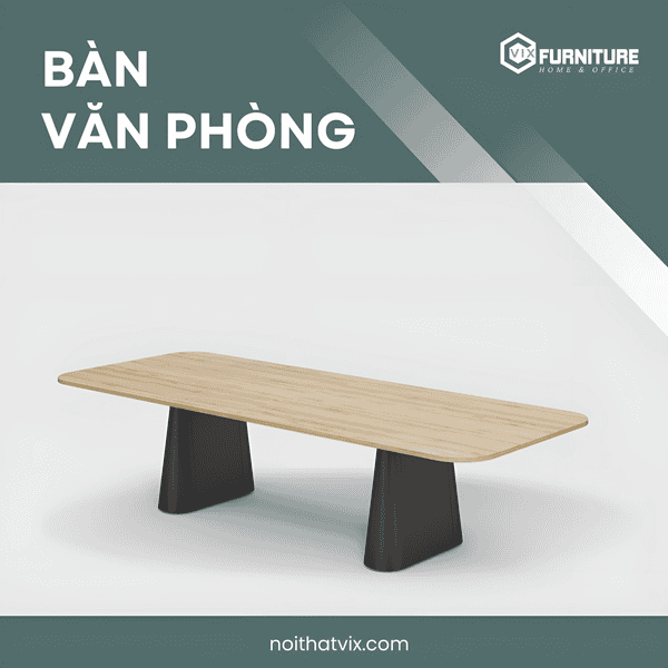 Bàn họp VixPillar002 chắn chắn, thanh lịch