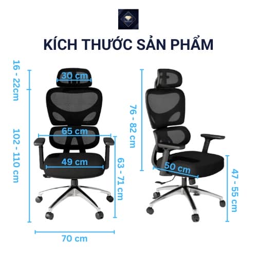 Ghế Công Thái Học VFK80D