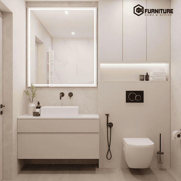 Chọn kiểu dáng và tính năng của nội thất phòng tắm