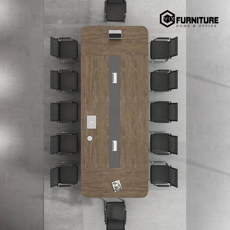 Bàn Họp Sonic S14: mặt bàn dày, chịu lực tốt