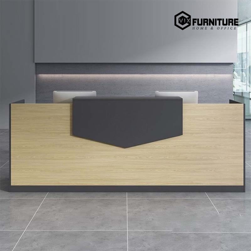 Quầy Lễ Tân QLT01: Thiết kế hiện đại, chuyên nghiệp