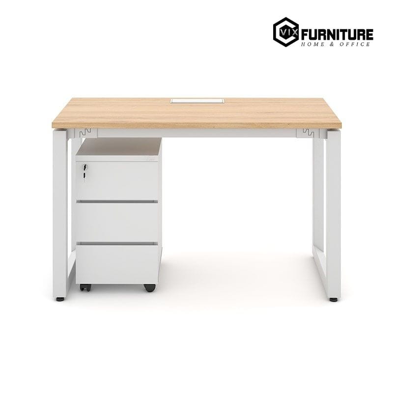 Bàn Làm Việc Ryder RU01 Khung Trắng: Thiết kế hiện đại, tinh tế