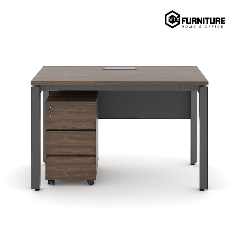 Bàn Làm Việc Ryder RY01A Khung Đen: Thiết kế tinh tế, hiện đại