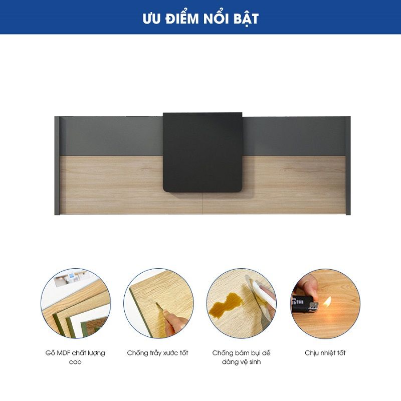 Quầy Lễ Tân QLT04: Ưu điểm nổi bật của sản phẩm