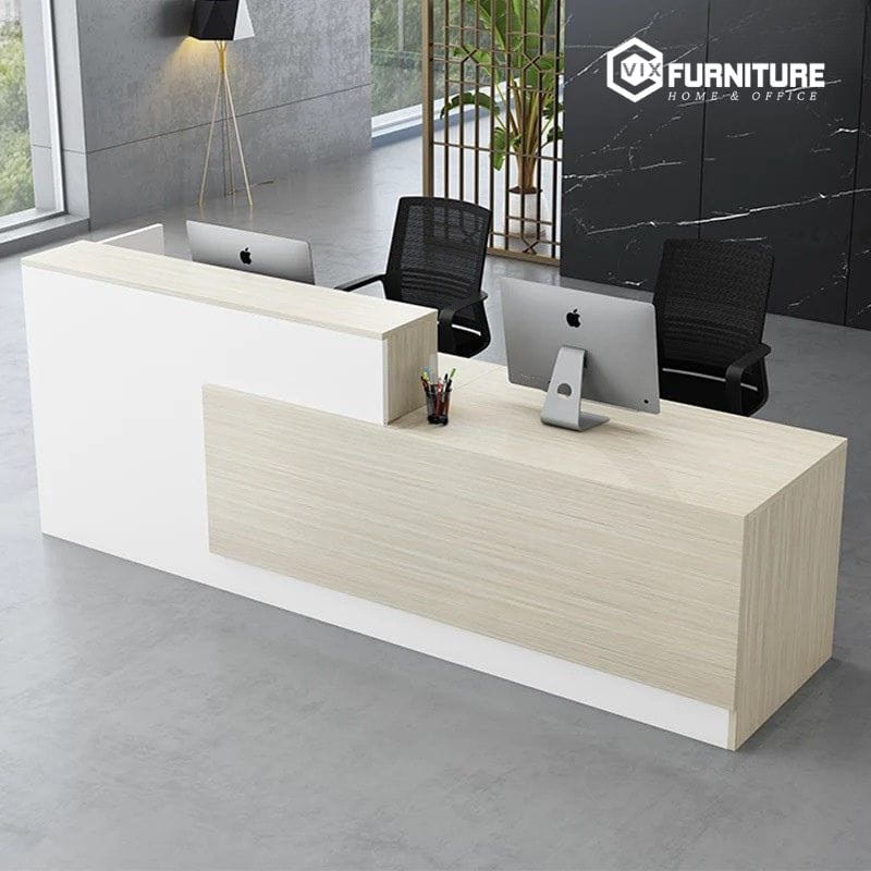 Quầy Lễ Tân QLT10: Thiết kế hiện đại, sang trọng